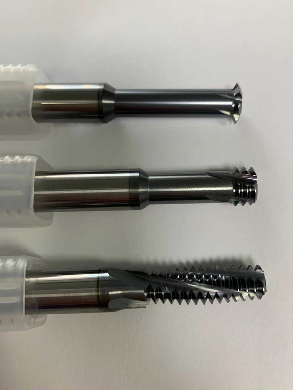 钛合金专用钨钢螺纹铣刀-高温合金专用铣牙刀
